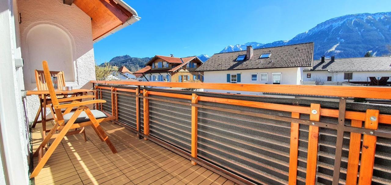 Nr 3 "Aggenstein"-Einzigartige Studio Mit Sued Balkon Inkl Koenigscard Pfronten Luaran gambar