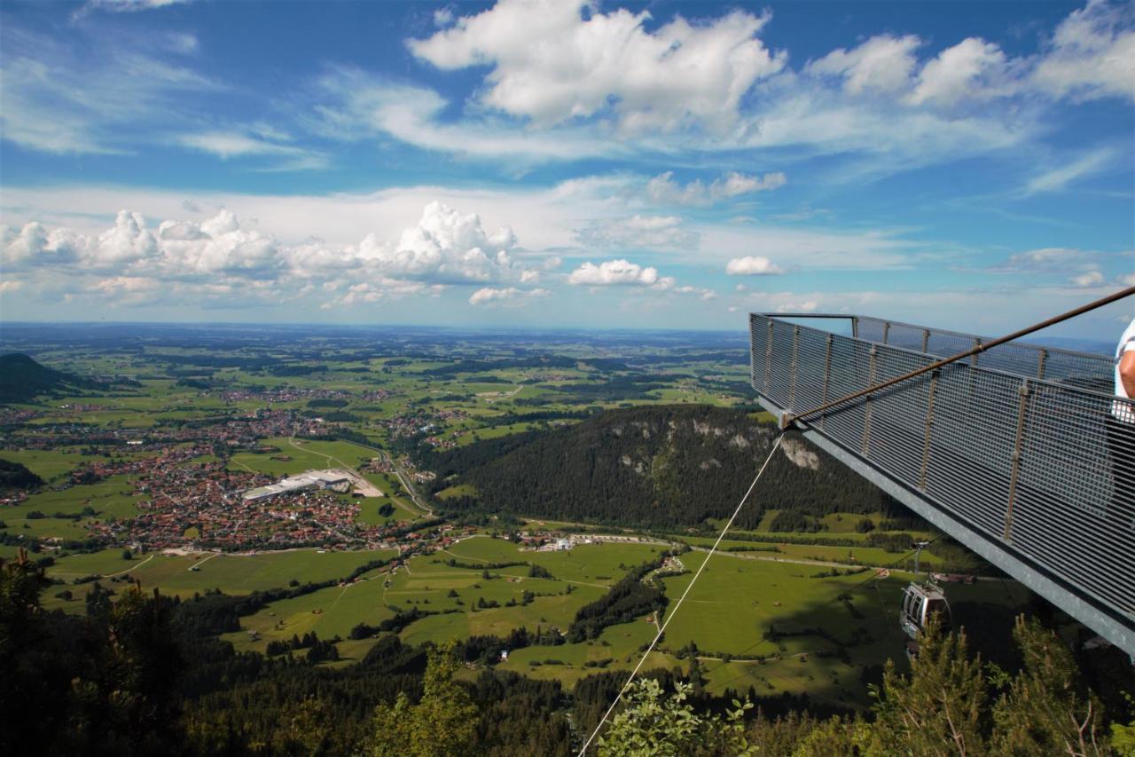 Nr 3 "Aggenstein"-Einzigartige Studio Mit Sued Balkon Inkl Koenigscard Pfronten Luaran gambar